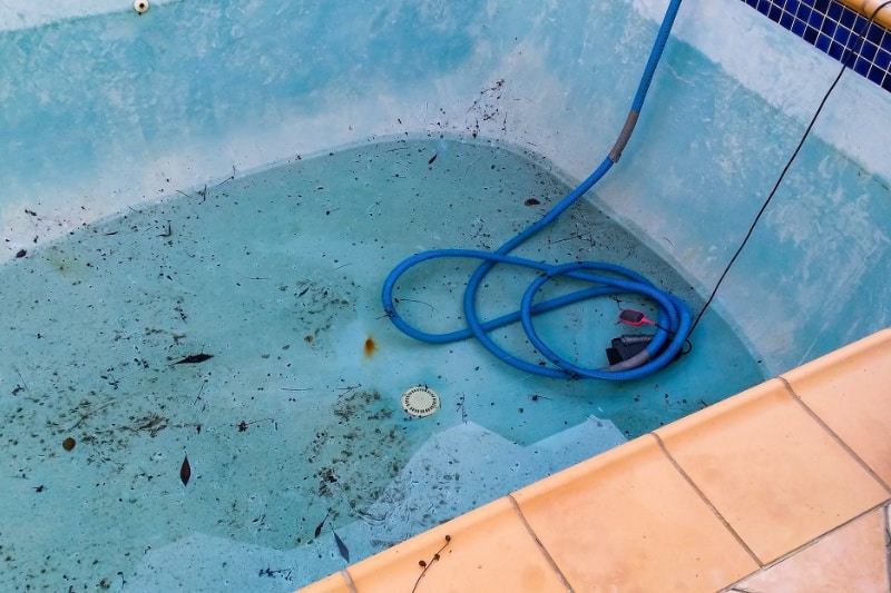 Pool Drain And Clean