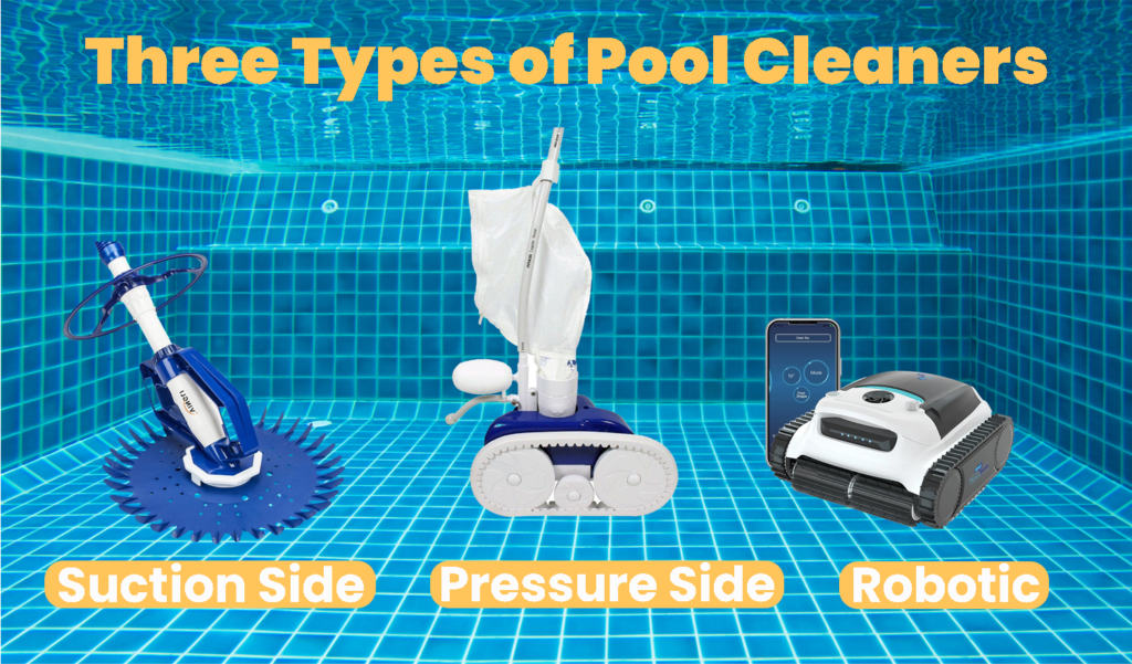 Types of Pool Cleaners Types Of Pool Cleaners