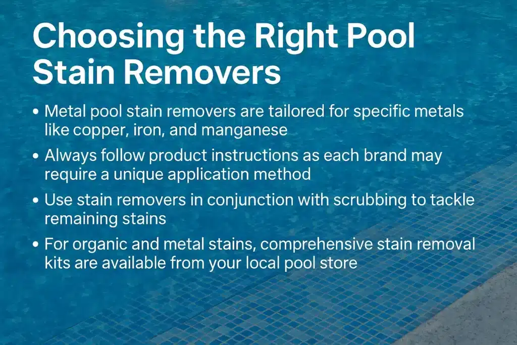 Choosing The Right Pool Stain Removers 1024x683