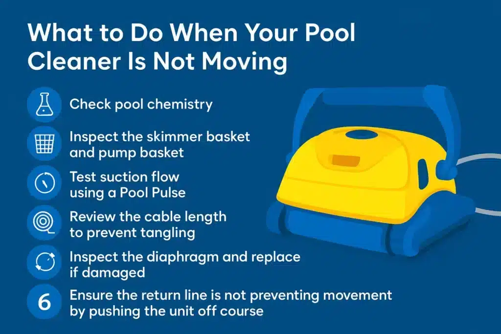 How to Repair a Faulty Pool Robot What To Do When Your Pool Cleaner Is Not Moving 1024x683